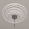 Ekena Millwork Orleans Ceiling Medallion (Fits Canopies up to 4 5/8"), 17 5/8"OD X 3 5/8"ID X 1 7/8"P, Primed White CM17OL - alternate 5